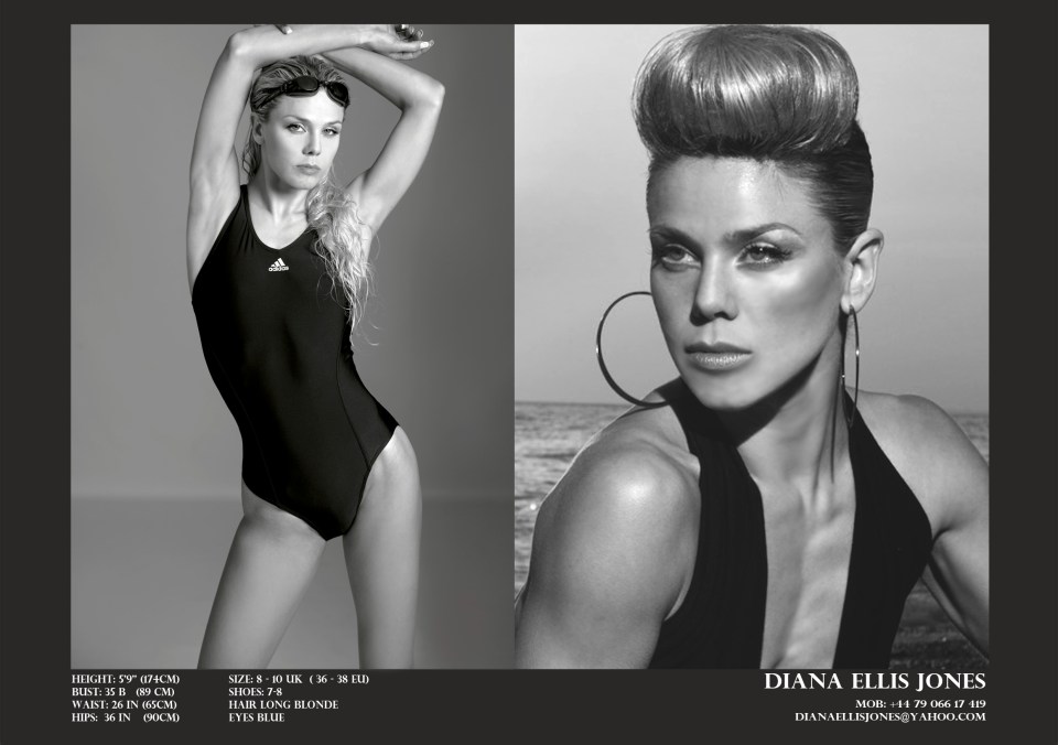 Diana Ellis Jones - Swimwear Modeling