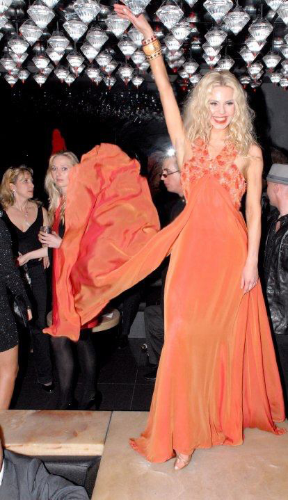 Diana Ellis Jones modeling for Charles Svingholm